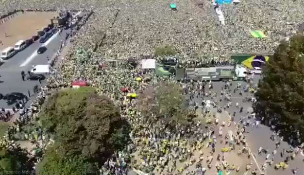 The media wont show you what is going on in the capital of Brazil right now. The people are rising u...