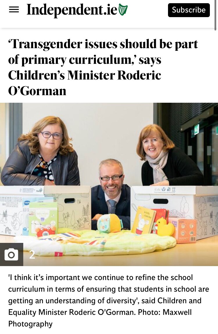 As part of the #WEF depopulation/ paedophile agenda, Roderic O’Gorman @rodericogorman wants your chi...