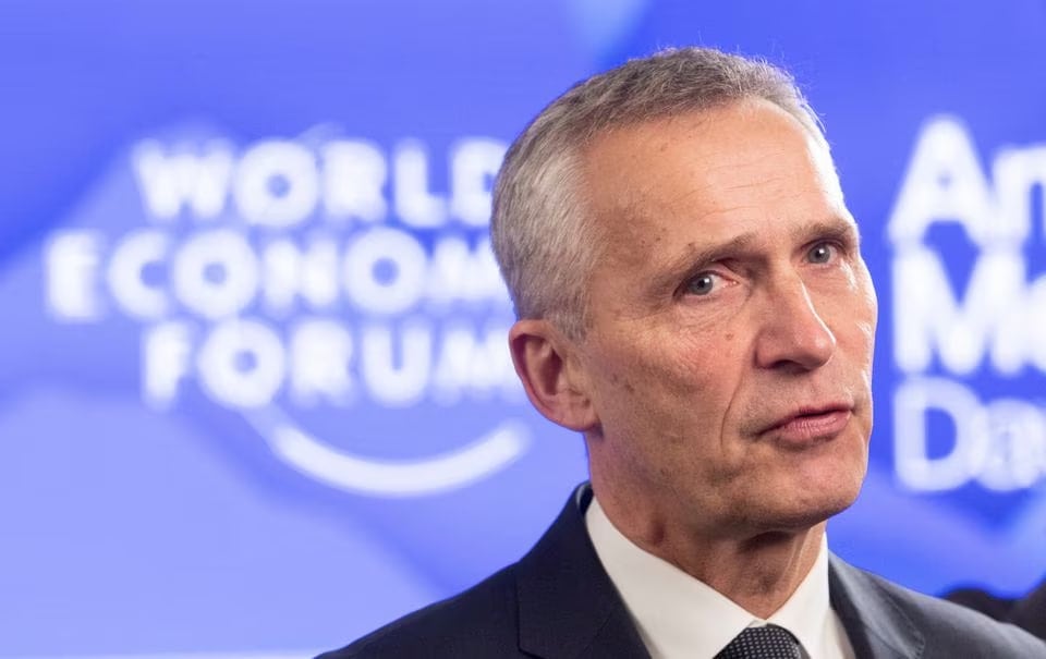 JUST IN - Allies to provide "heavier weapons" to Ukraine, says NATO chief Stoltenberg at Klaus Schwa...