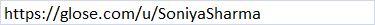https://glose.com/u/SoniyaSharma