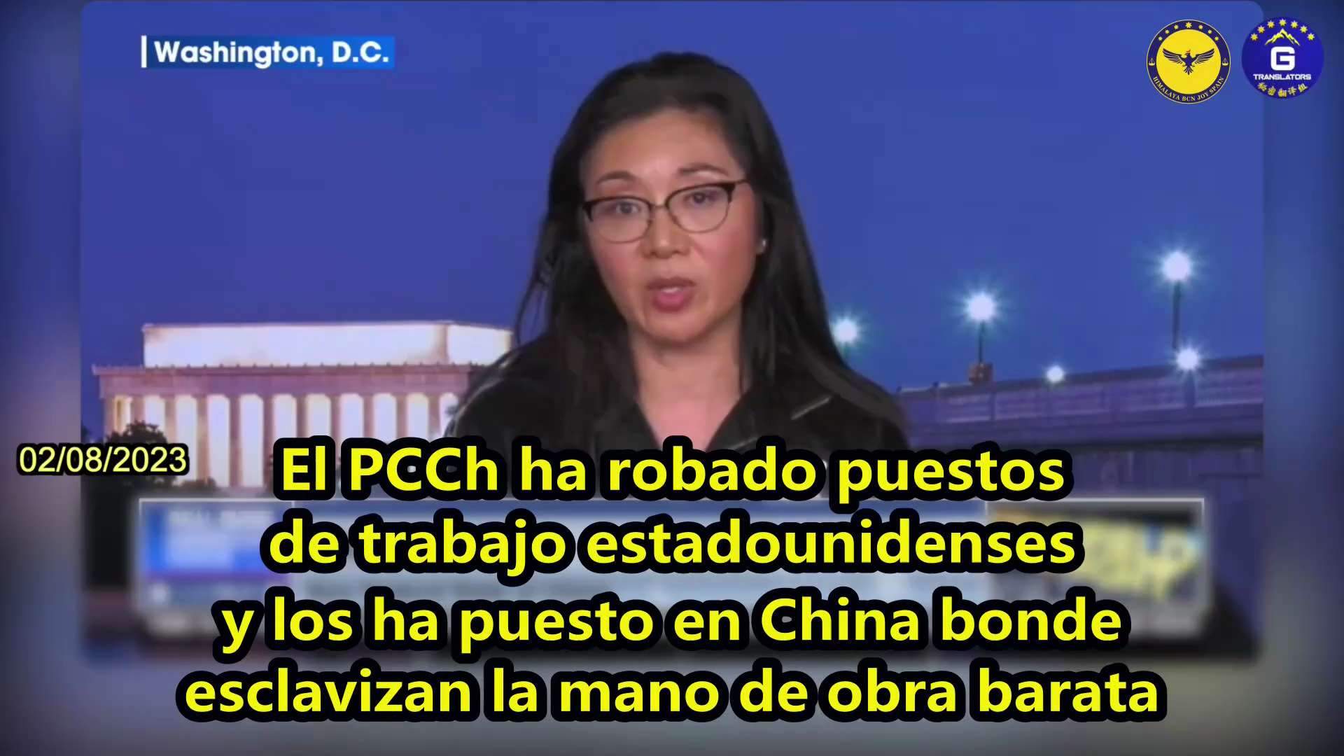 08/02/2023 La entrevista de Nicole con Real America's Voice dice: El Congreso de Estados Unidos tiene que empezar a investigar la armamentización de la justicia estadounidense por parte del Partido Comunista de  China. Tenemos que derrotar al Partido Comunista de China antes de que éste derrote a Estados Unidos.

#PCCh, #CongresodelaUnion. #NEFC,