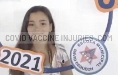 Izabella da Silva -- 11 Year Old Girl Coerced By School To Get Vaccinated, Dies 4 Days After Being Vaccinated

"Izabella received the vaccine on April 4, a few days later she began to experience severe headaches, and she died unexpectedly on April 8, just four days after the vaccination.... The parents did not want to vaccinate her.  And now, because of the school's coercion, she's been taken from her parents permanently."

https://community.covidvaccineinjuries.com/izabella-11-year-old-girl-coerced-by-school-to-get-vaccinated-dies-4-days-after-being-vaccinated/

STORY SOURCE:  https://brasilsemmedo.com/menina-de-11-anos-morre-4-dias-apos-tomar-vacina-contra-covid-19/

#covid19vaccines @DrNaomiRWolf @DailyExposeGB @EpochTimes @LifeSiteNews