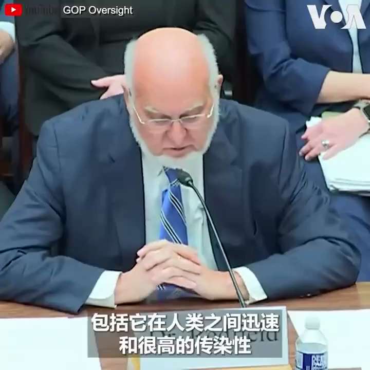 #Redfield, the former director of the US #CDC, said at the House of Representatives #covid hearing o...