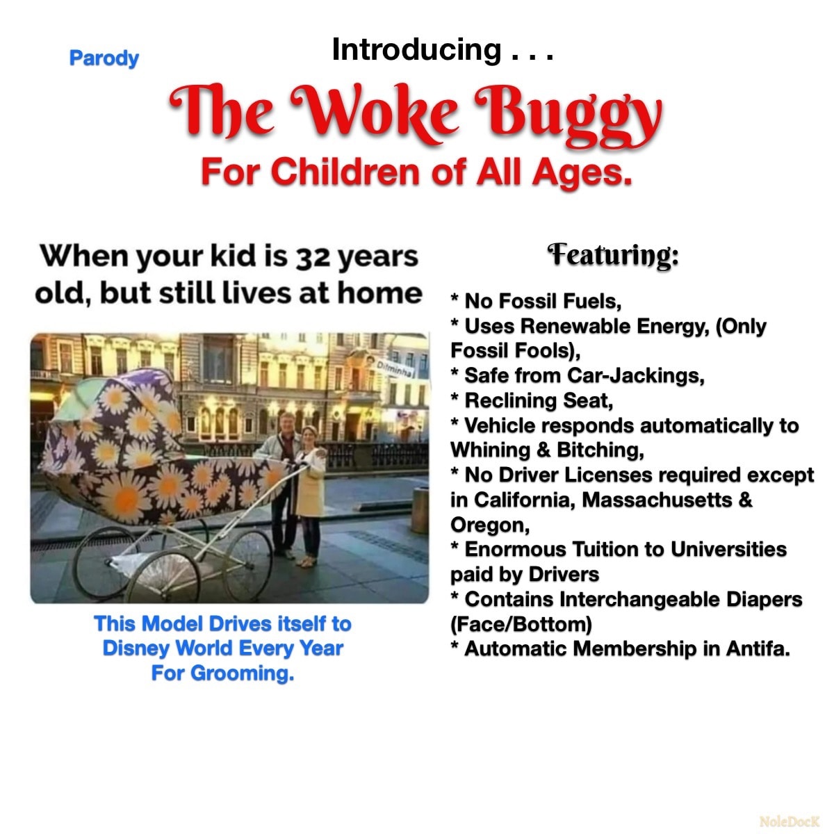 Woke Buggy Coming Out in 2024.