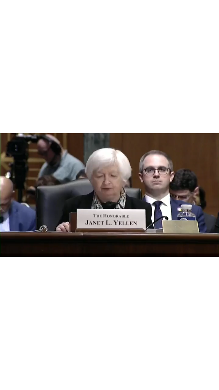 Janet Yellen: Shareholders & debt holders are not being protected by the government.No taxpayer money is being used or put at risk with this action

Sen. Bill Cassidy: "Why doesn't the president care?