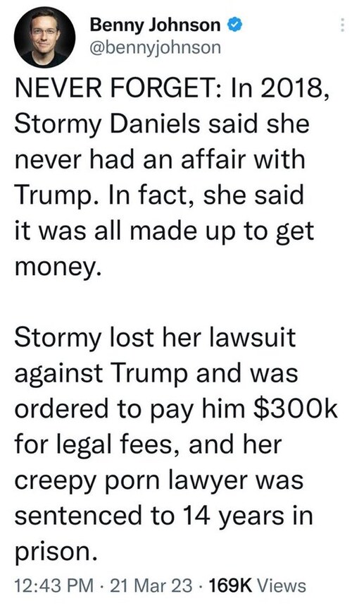 View Trumpbigly's comment on GETTR. Join the discussion and share your thoughts.