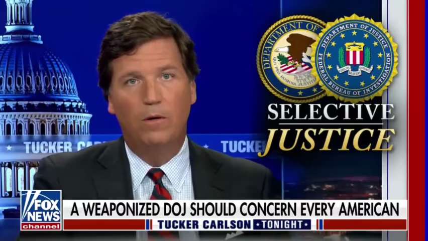 Tucker Carlson blasts Republican senators like Lindsey Graham for their silence: "Are these people on board with arresting a thousand non-violent January 6 protesters? Their voters? We asked them! We didn't get any replies."