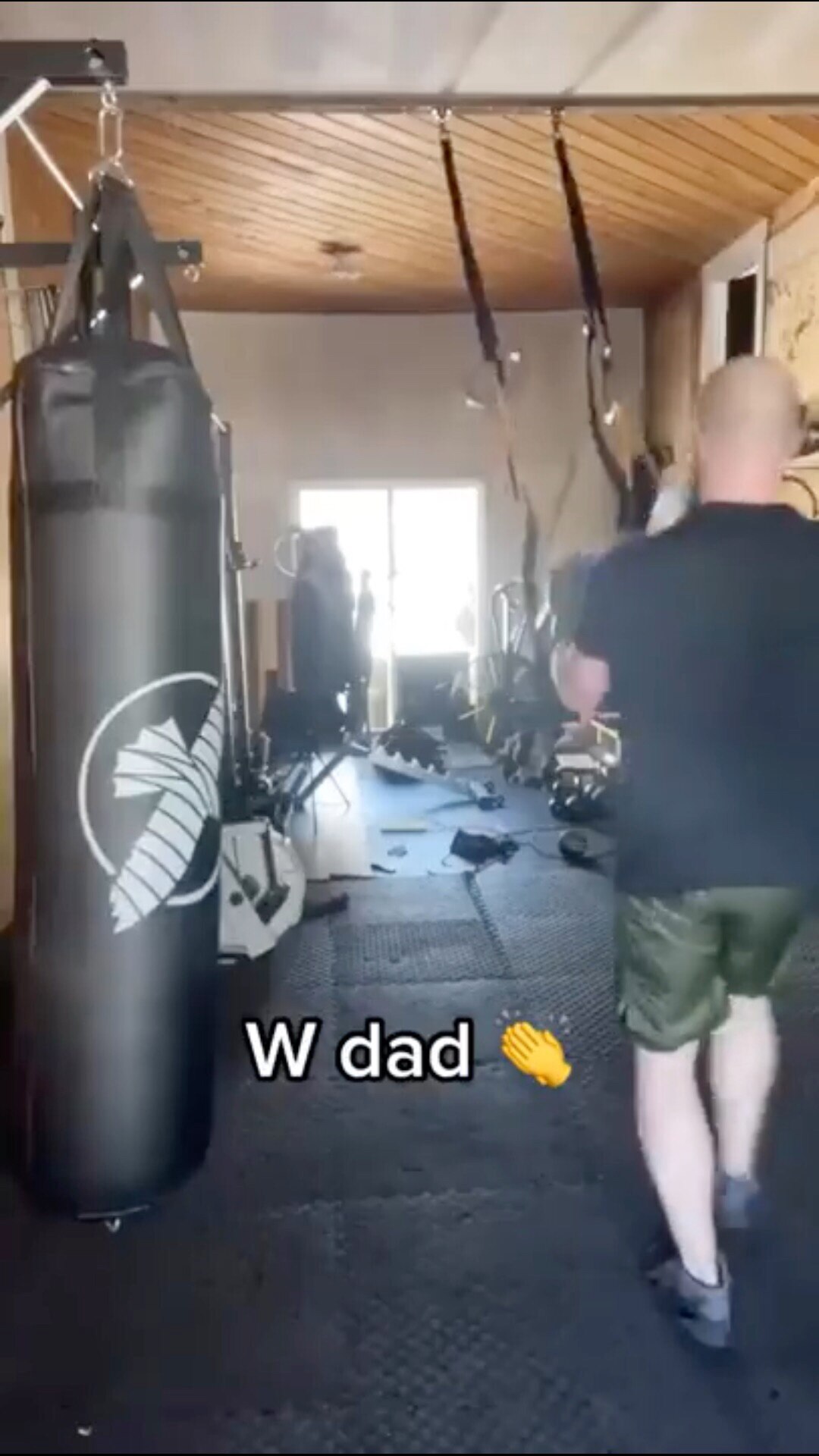The ultimate Dad workout ... 🔥🔊