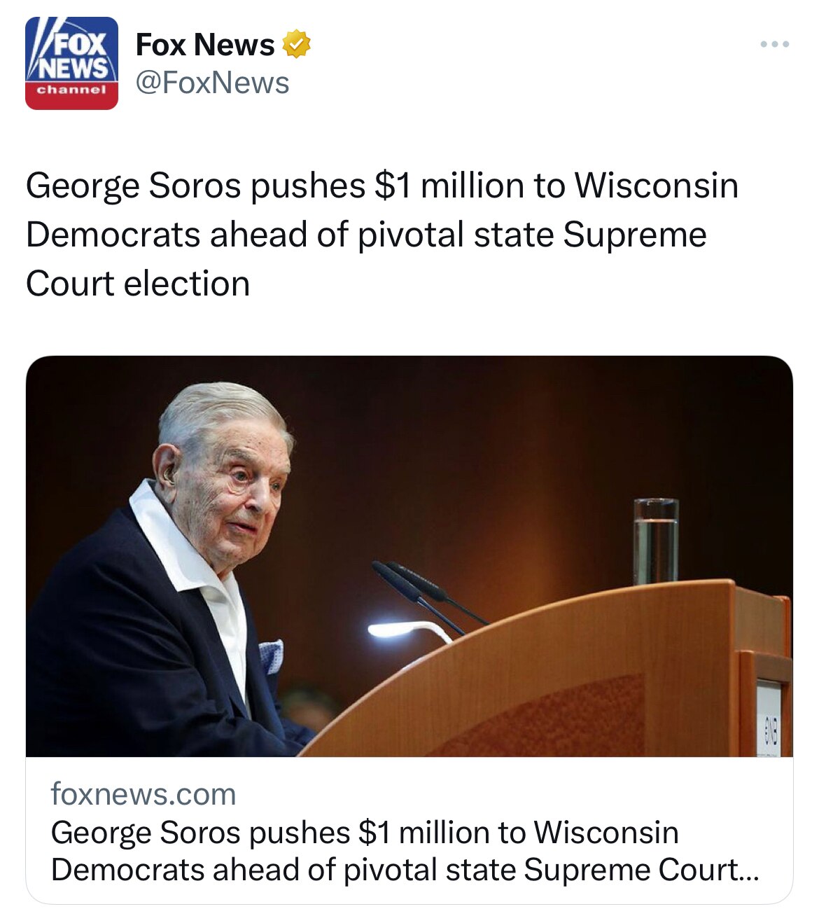 I’ve been screaming at the top of my lungs to anyone who will listen to me 

about the importance of the Wisconsin Supreme Court Election on April 4th. 

We all need to support Justice Daniel Kelly.