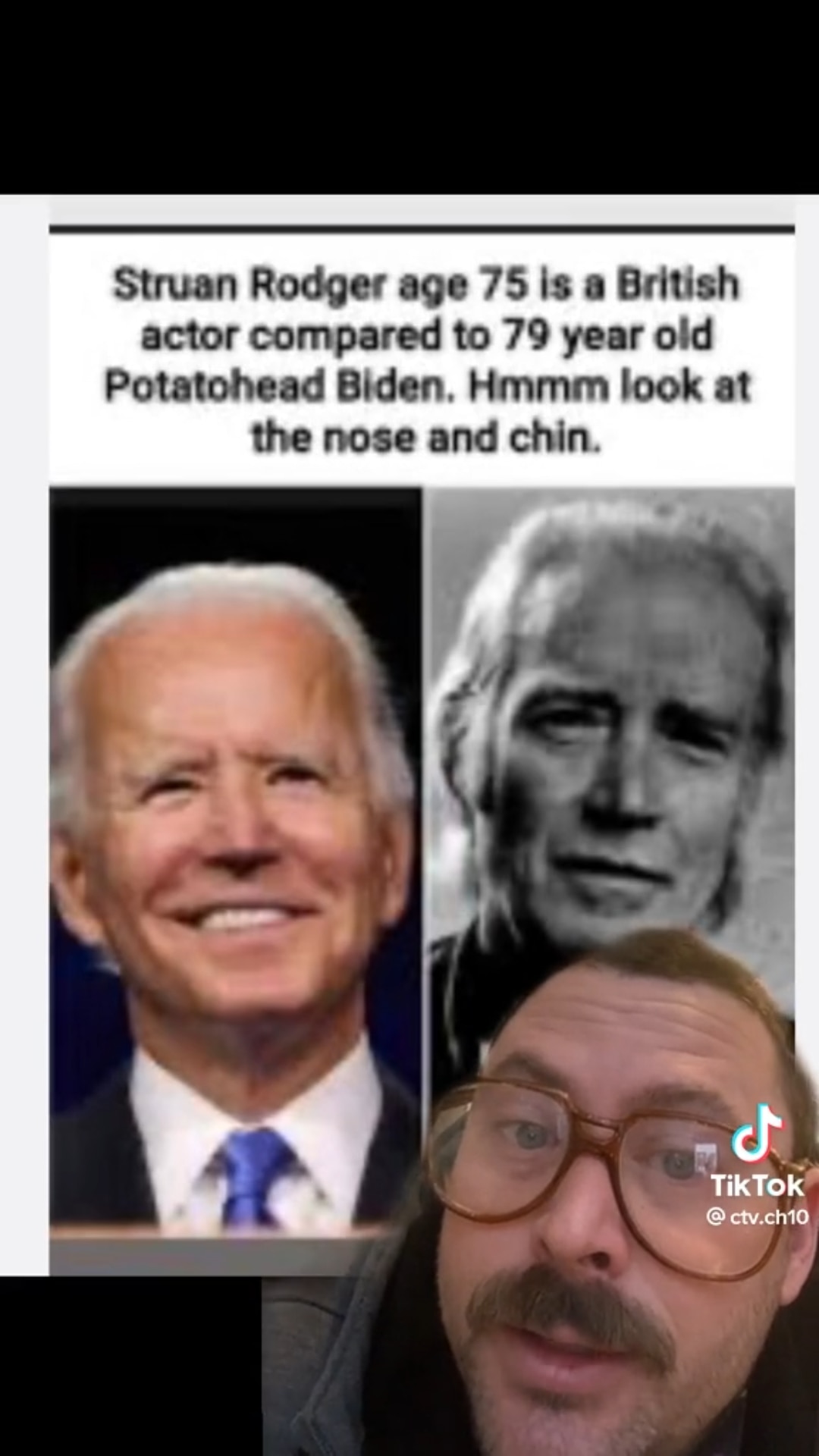 Joe Biden is ACTUALLY the ACTOR Struan Rodger!! 🤯 