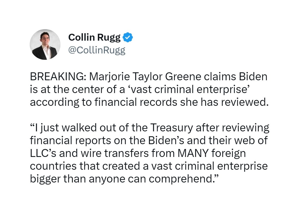JAIL THE BIDEN CRIME FAMILY!!!