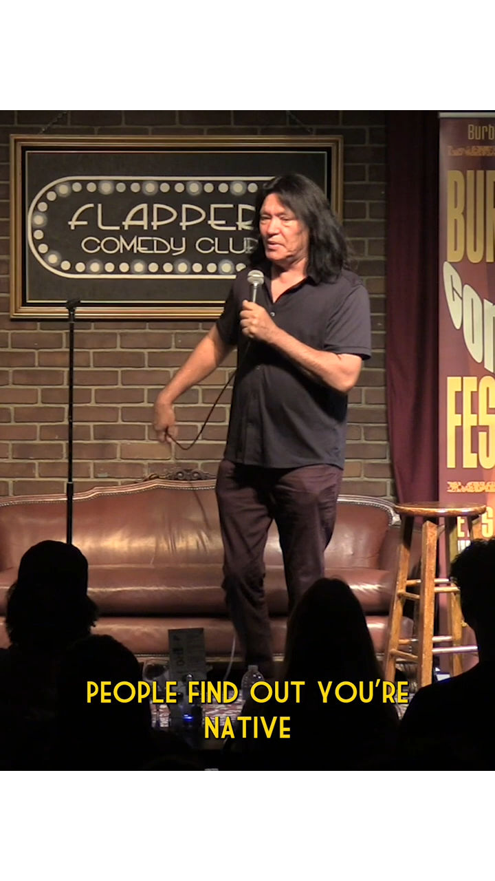 Comedian Marc Yaffee on when people find out he's a Native Indian comedian!.