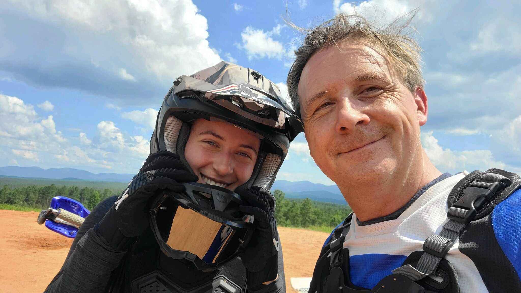 Great day trail riding with my daughter.  So awesome.