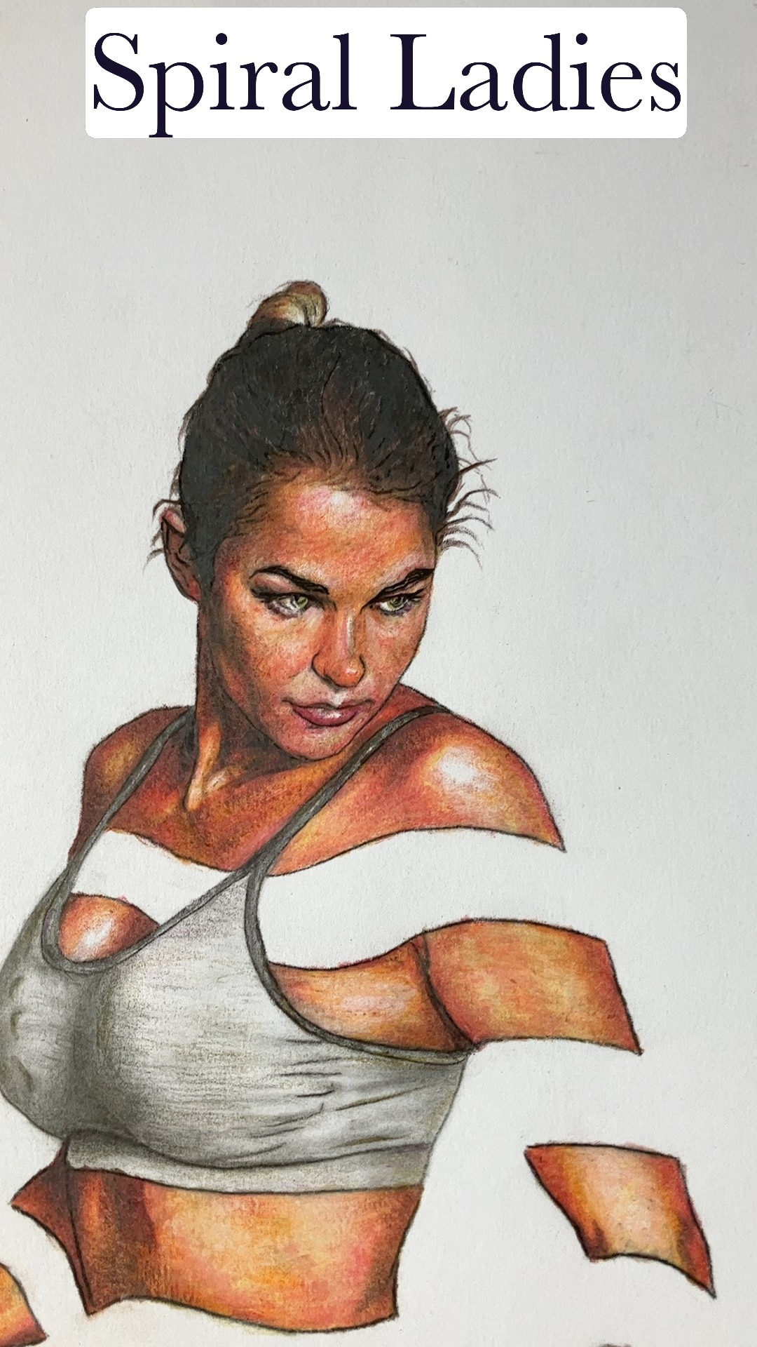 #spiraladies #warriors #pencildrawing #inkdrawing #art #artist #artwork #assurfivo #robertopiaiaart ...