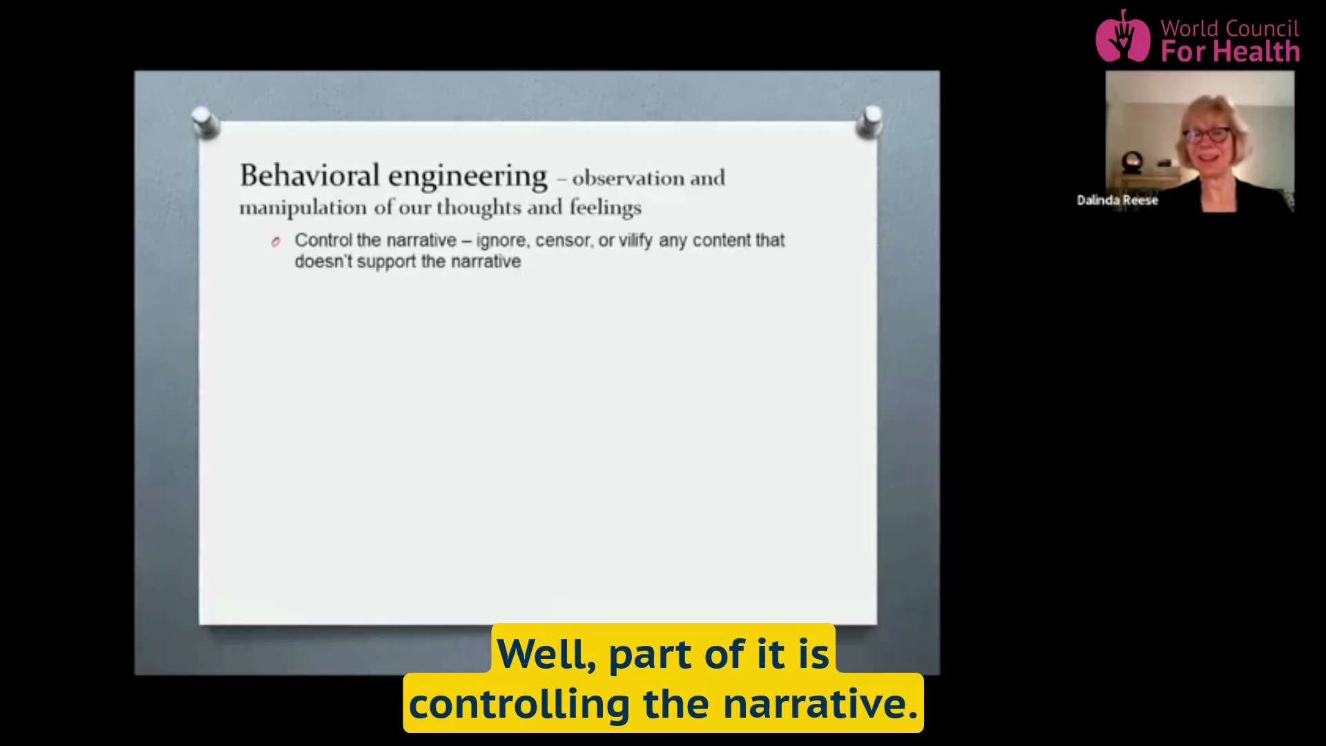 Behavioral Engineering: Are You Being Manipulated?

"How are they observing & manipulating our thoug...