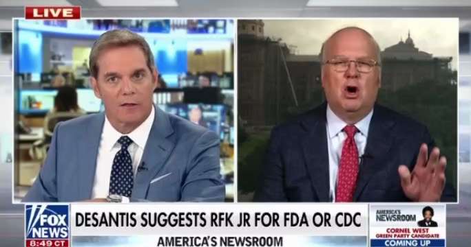 Murdoch’s Pitch Man Loses It Over the Rise of RFKjr —Hannity Getting Schooled by Kennedy and Audience 
During Townhall on  Ukraine Has Freaked Out FoxNews NeoCons…. 


