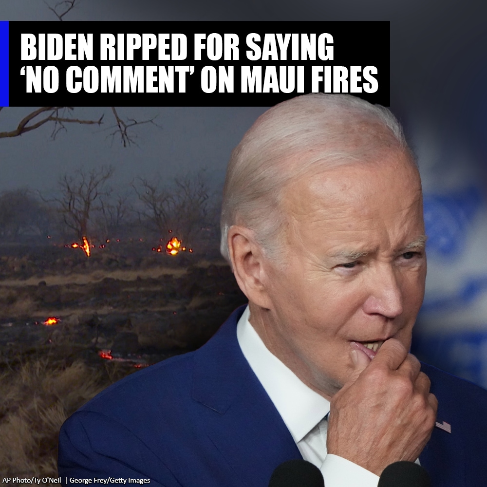 As the president left the beach Sunday, he was asked for his response to the tragically deadly Hawai...