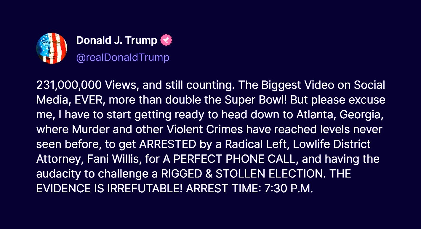 View il Donaldo Trumpo's post on GETTR. Join the discussion, share your thoughts, and connect with the community.