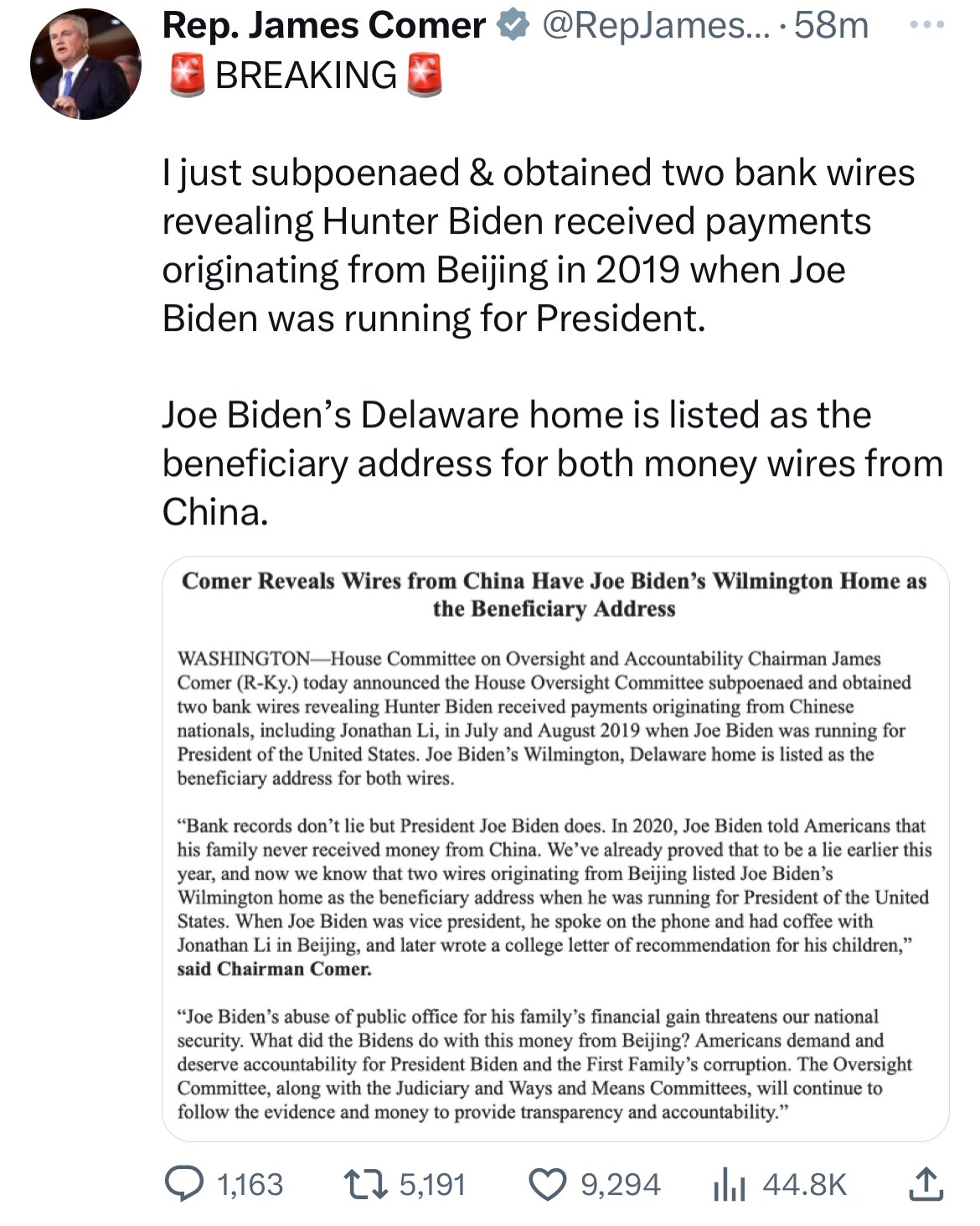 Biden family is in BIG trouble 