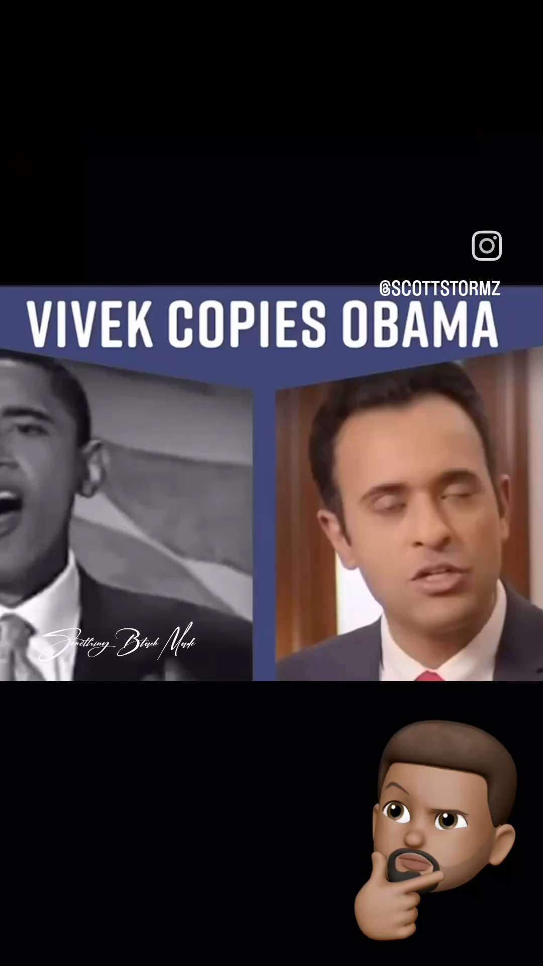 They're all going by a script and this guy Vivek Ramaswamy is an elite plant in the Republican party to lower our guard wall he makes secret deals behind closed doors with the Democrats, lobbyists and world elites.
