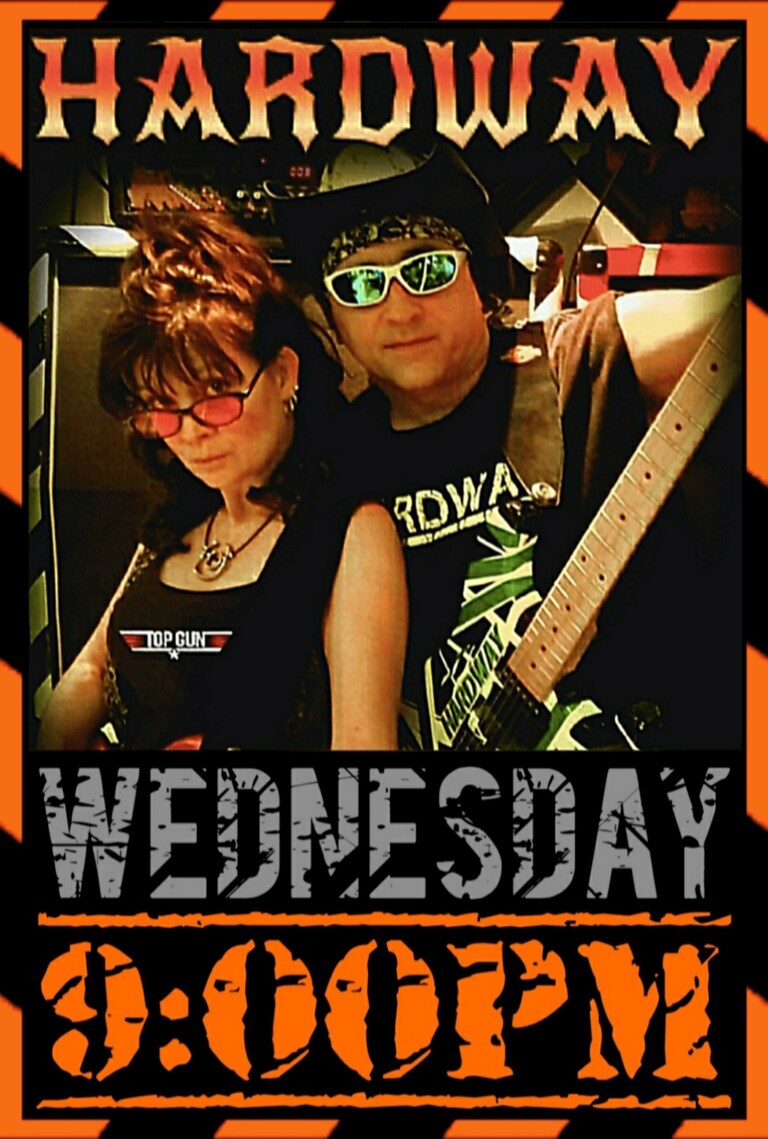 Wednesday Nights Live with Hardway on Facebook 9:00pm