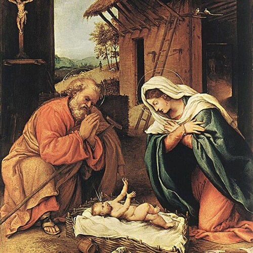 Under the protection of the Holy Trinity and Our Blessed Mother the Virgin Mary.