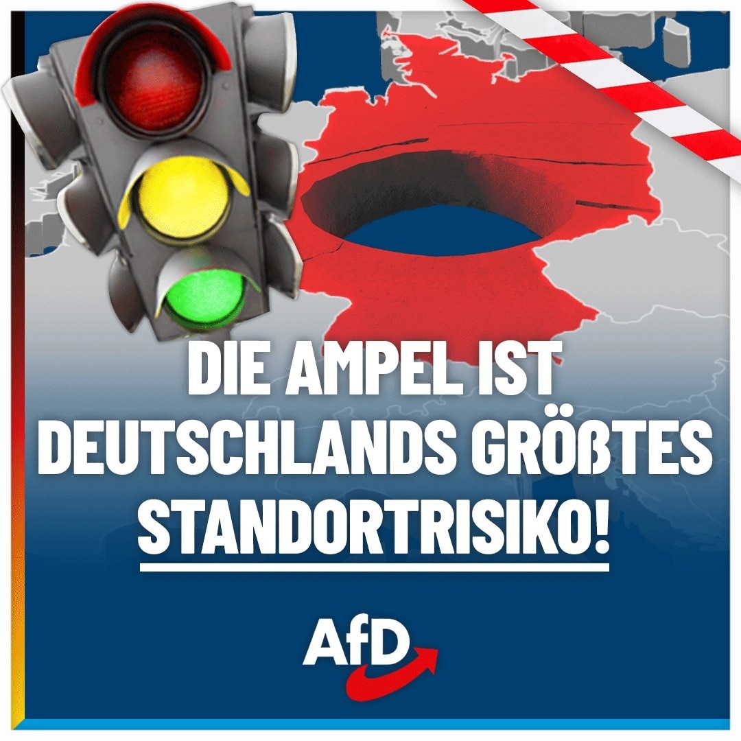 +++ Ohrfeige aus der Wirtschaft: Arbeitgeberchef wirft Ampelregierung Totalversagen vor! +++
Es sind drastische Worte, die Arbeitgeberpräsident Rainer Dulger für die Ampel findet: „Die Bundesregierung versagt auf ganzer Linie!“ Diese Aussage hat mehr „Wumms“, als der Kanzler je zustande brächte. Keine Entlastungen, keine Planungssicherheit, kein Vertrauen - dafür immer nur Versprechen und ideologische Parteipolitik, so die Analyse des Arbeitgeberchefs. Wir können nur zustimmen und ergänzen: Die AfD wäre ein kraftvoller Konjunkturmotor!
Mehr dazu lesen:
https://www.facebook.com/alternativefuerde/posts/pfbid02rM2zT7zhbimiwvDM1jTnu3aWjY8ERaTqzD9YgUFv7yKDV52e46jVFaXFiZkNAg51l