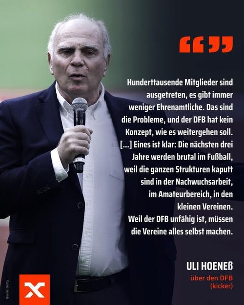 Was für Doppelmoral, von Höhneß den Ungeimpftenhasser, aber immer schön 
Alles gelobt, was Lauterbac...