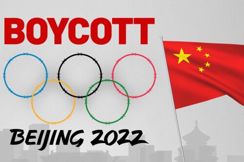 I will not watch a second of the Olympics. 
Boycott Beijing!!!
@Lara8