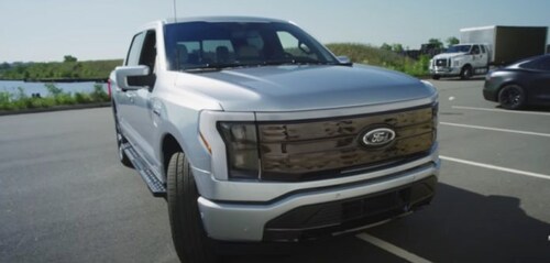 Journalists Plug Ford Electric Truck in at Campground, Find Out It Will Take 5 Days to Fully Charge....