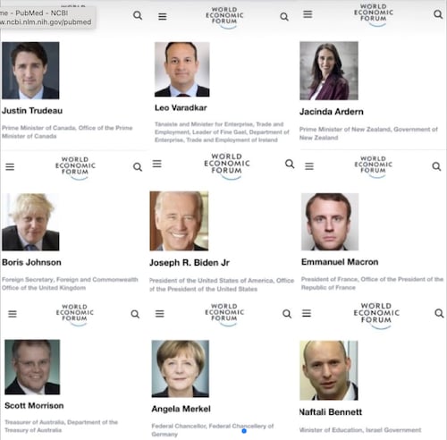 These people work for the WEF. Good to know.