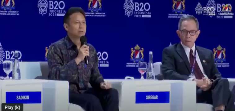 NEW - The B20 calls on the G20 to adopt vaccine passports using WHO standards and to promote digital identity schemes.

“Let’s have a digital health certificate acknowledged by WHO — if you have been vaccinated or tested properly — then you can move around,” said the Indonesian health minister in Bali.