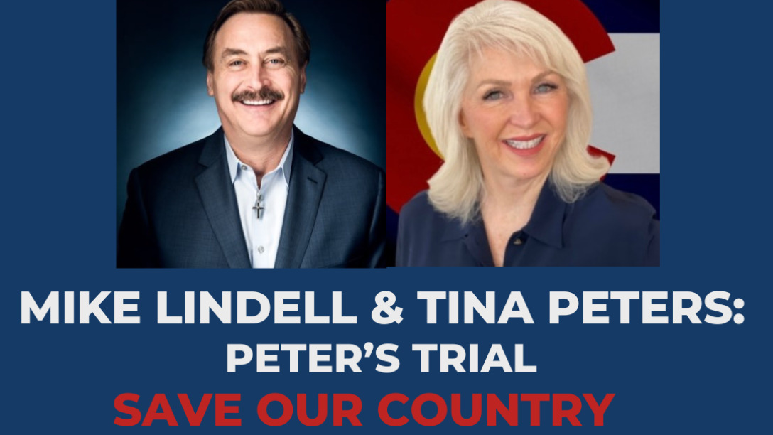 LIVE: Mike Lindell & Tina Peters: Peter's Trial (on Twitter Spaces)