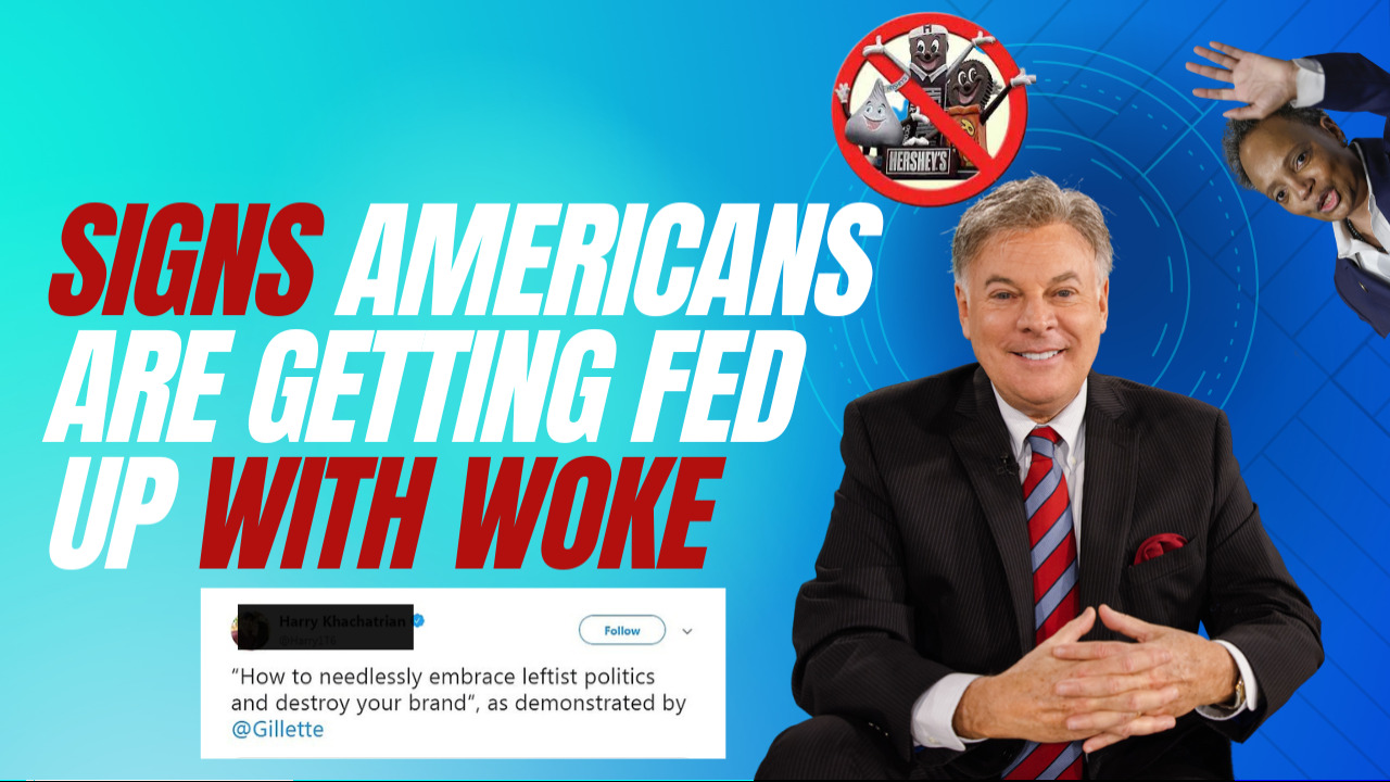 Signs Americans are getting fed up with Woke!