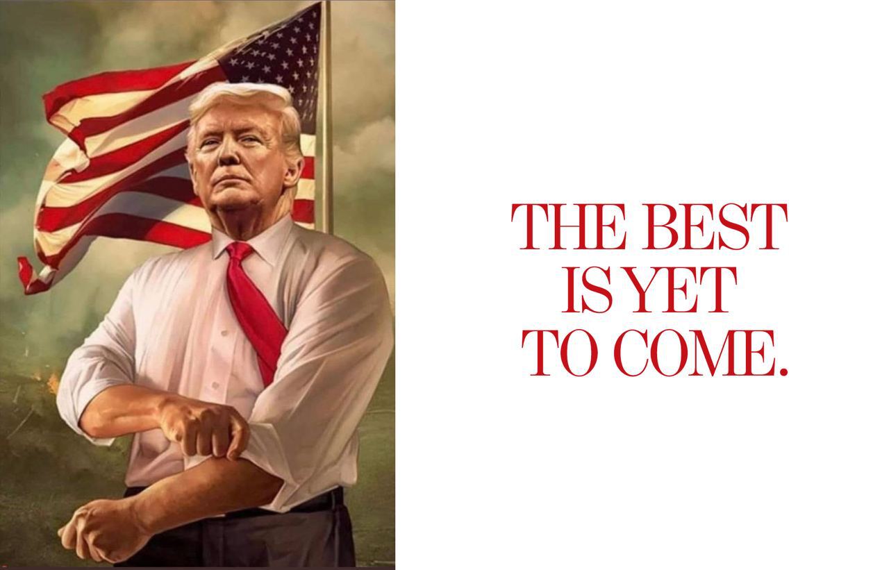 America ain't done yet #MAGA 