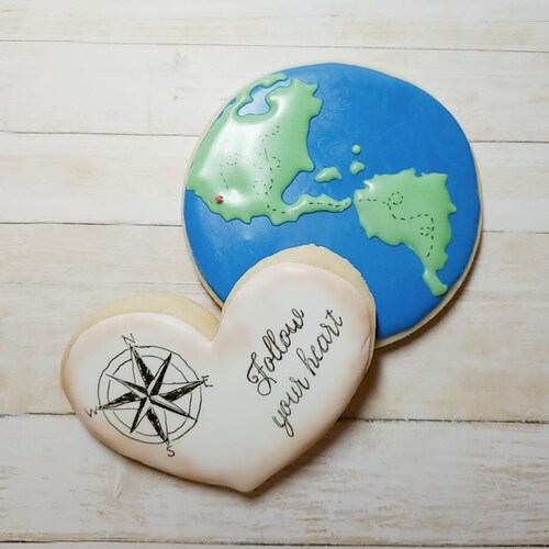 Making cookies and reading politics.