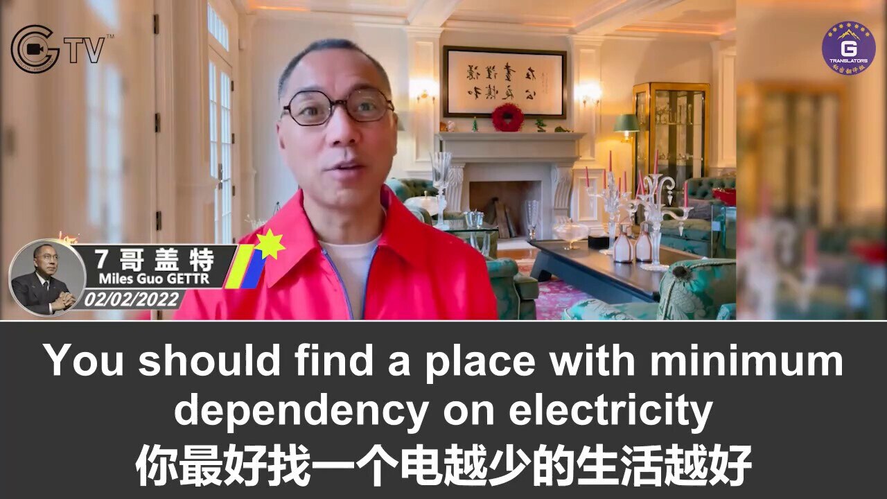 1/2/2022 Miles Guo’s GETTR: Staying alive is of paramount importance! You’d better stay away from th...