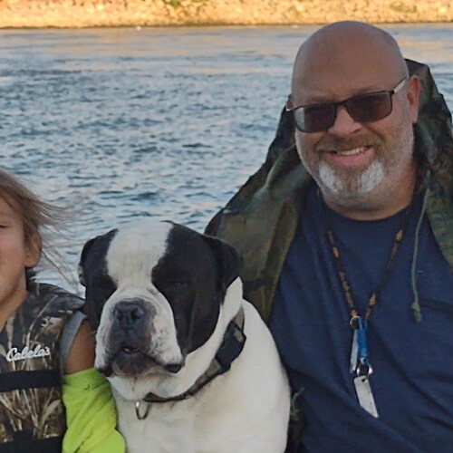 retired Air Force and truck driver..