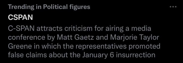 The left whines because MTG/GAETZ bring the heat to 6 January 
@MTG4America 
@RepMattGaetz 