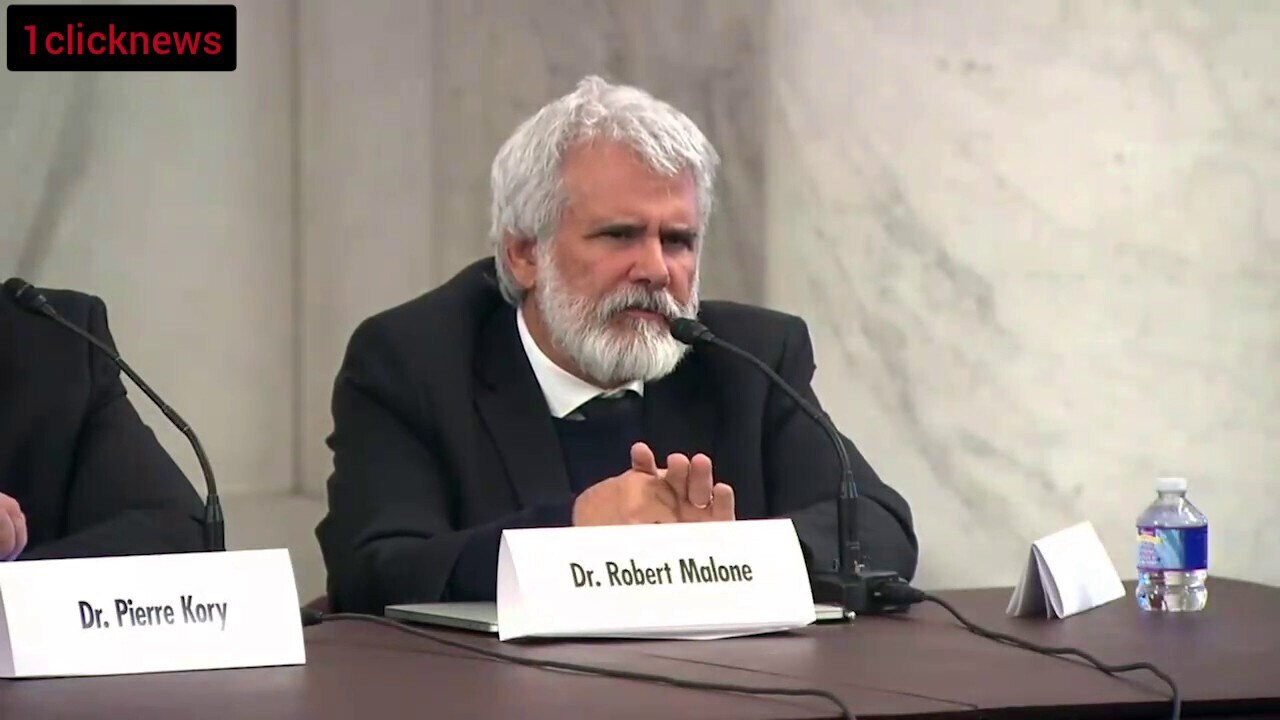 Dr. Malone testifies before Ron Johnson's Covid committee and has a warning for Americans.