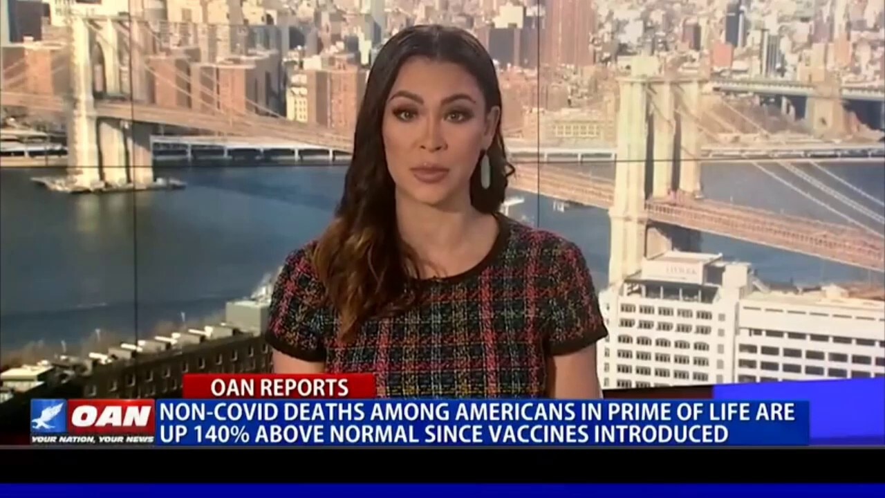 NON-COVID DEATHS AMONG AMERICANS IN PRIME OF LIFE ARE UP 140% ABOVE NORMAL SINCE VACCINES ...美国人在壮年时...
