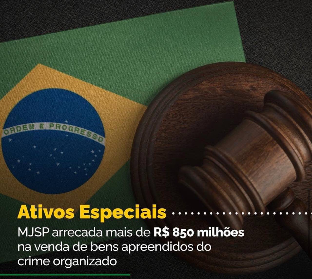 De 2019 até outubro de 2022, o Governo Jair Bolsonaro, via Ministério da Justiça e Segurança Pública...