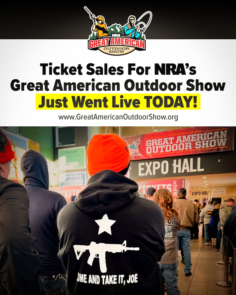 Did you know NRA hosts the LARGEST outdoor show in the world? Join us February 4-12 at The Great American Outdoor Show in Harrisburg, PA. 650,000 square fe