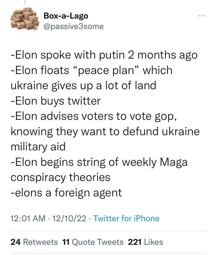 And they are laughing at QAnon? 

