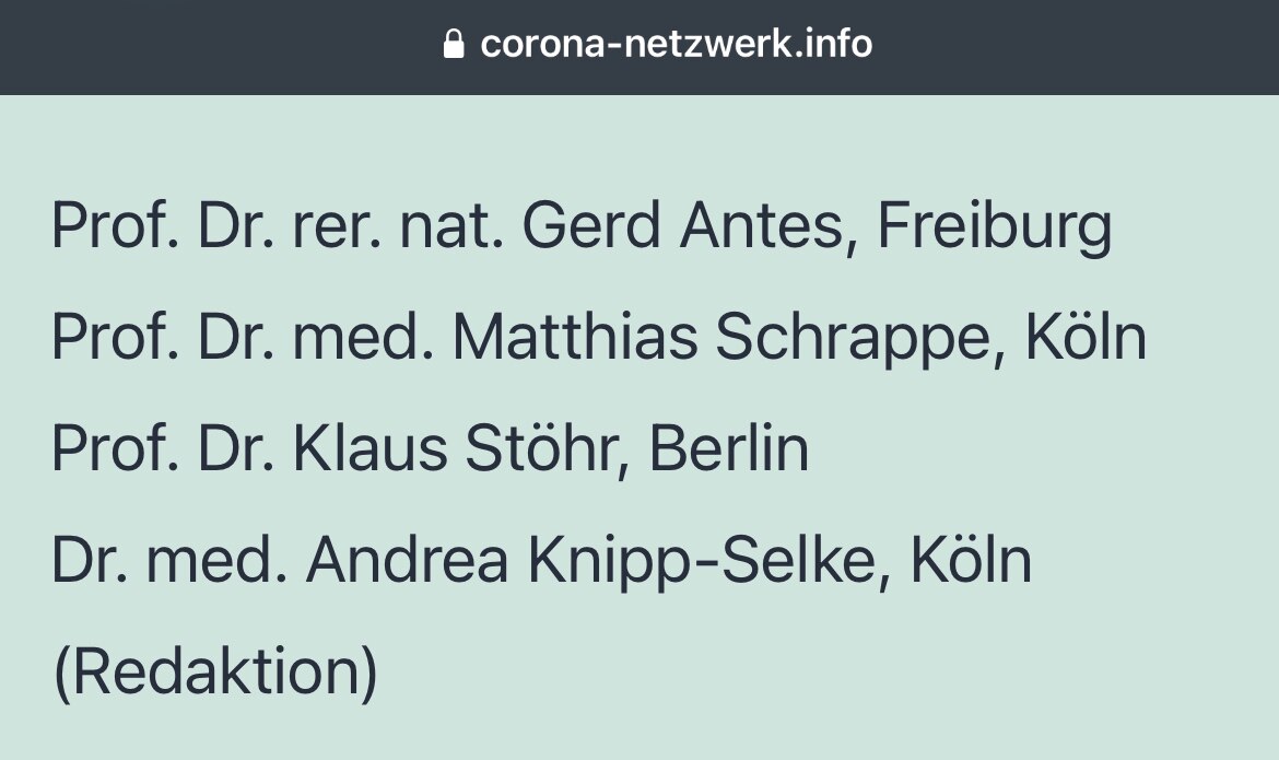 "Masken haben Wirksamkeit & sind unter Hochprävalenzbedingungen einzusetzen, unter den niedrigen Prä...
