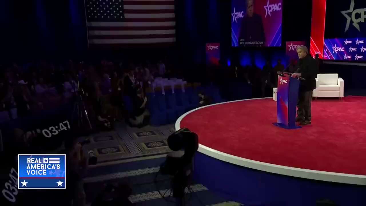 Steve Bannon:

"We're not looking for compromise, we're looking to save our country... Donald J. Trump is the leader of the most powerful political movement in American history!”