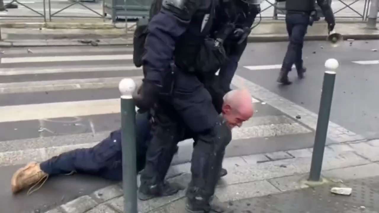 Old men were being dragged through the streets of Paris like wild animals.