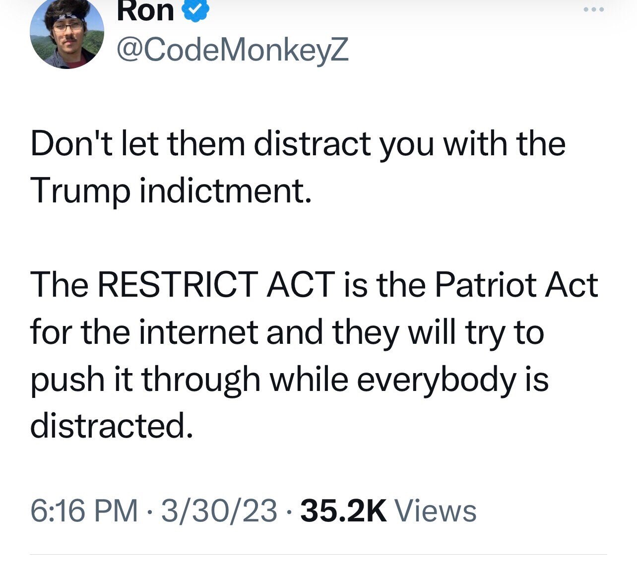 View Chuck Lawler's post on GETTR. Join the discussion, share your thoughts, and connect with the community.