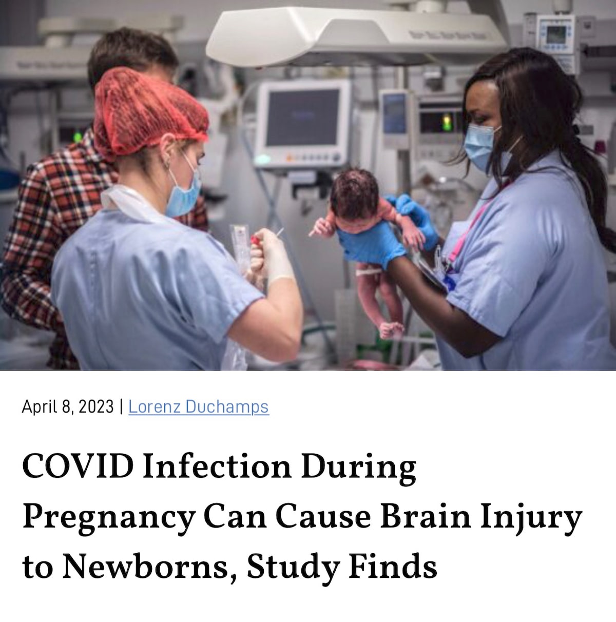 “The study was published in the Journal of Pediatrics on April 6 and is the first case report to con...