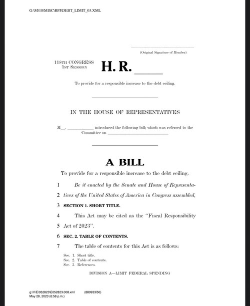 The Bill

https://docs.house.gov/billsthisweek/20230529/BILLS-118hrPIH-fiscalresponsibility.pdf